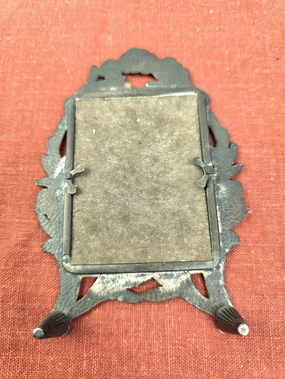 Vintage Miniature Metal Art Nouveau Frame